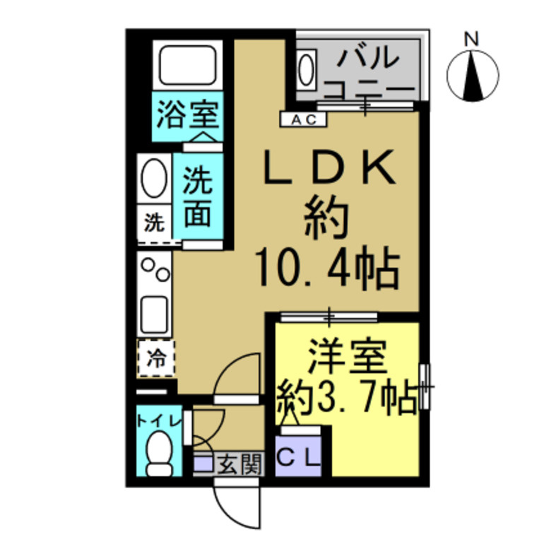 Jack taya Ⅱの間取り