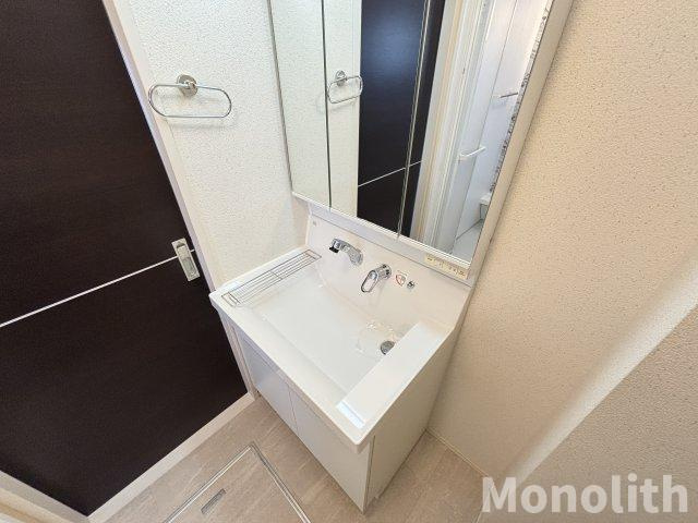 ラフォンテ久米田の洗面所