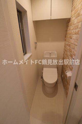 東大阪市稲田本町３丁目のアパートのトイレ