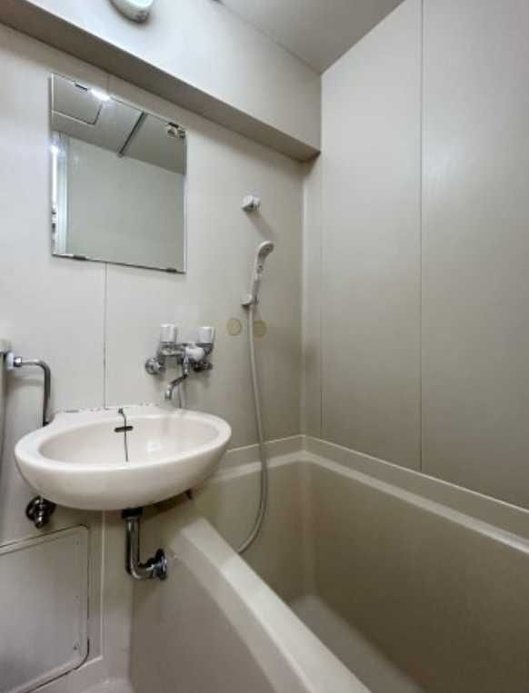 ハナブサマンション　敷金０　礼金０　室内洗濯機置き場の浴室