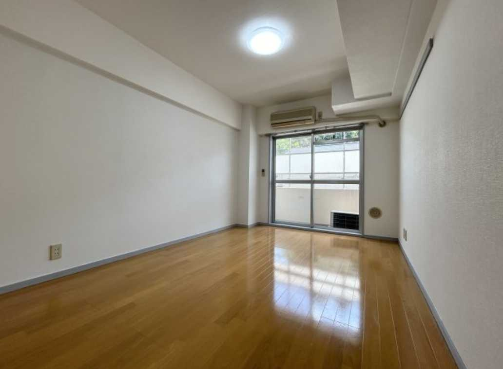 ハナブサマンション　敷金０　礼金０　室内洗濯機置き場の居間・リビング