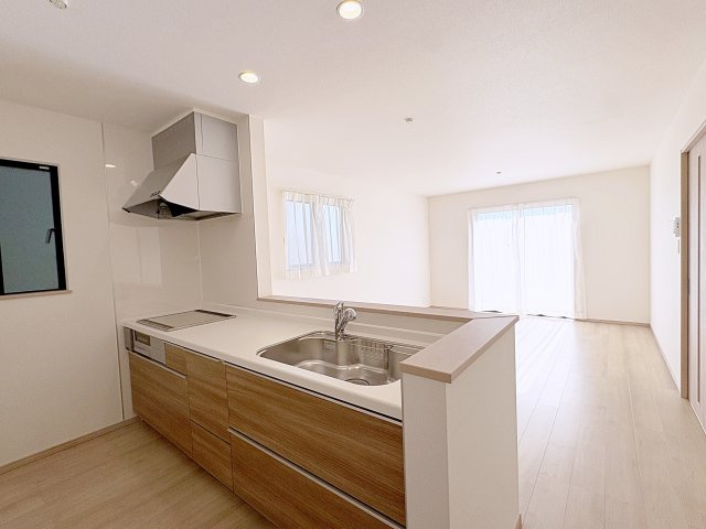 新築戸建・建売　福島市野田町七丁目　ハートフルタウン　全2棟のキッチン