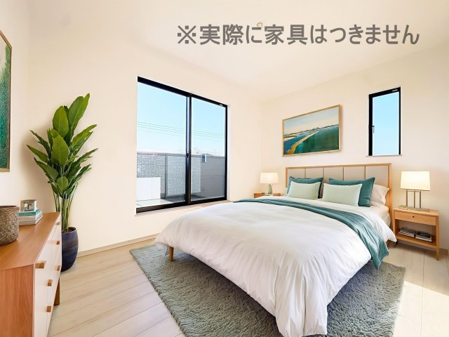 新築戸建・建売　福島市野田町七丁目　ハートフルタウン　全2棟の洋室