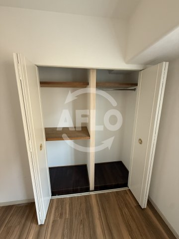 日宝ロイヤルハイツ桑津　桑津小学校区の収納|日宝ロイヤルハイツ桑津　クローゼット