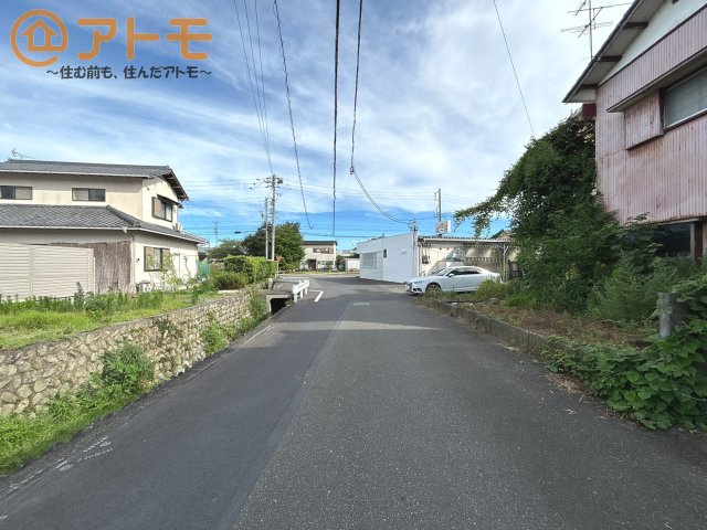 【前面道路含む現地写真】 | 清水区大内　土地
