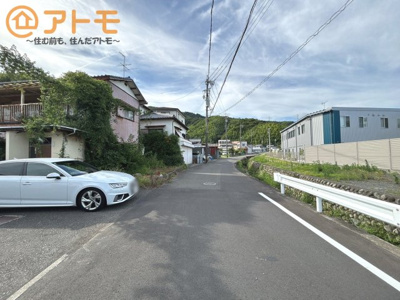 【前面道路含む現地写真】 | 清水区大内　土地