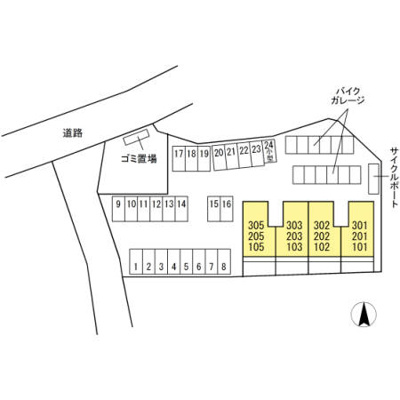 【区画図】 | ヴァン・ベール五里木