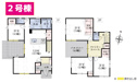 【間取り】 | 三島市松本　2号棟間取り図