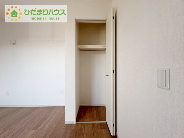 那珂市菅谷11期　新築戸建の収納|洋室B　収納