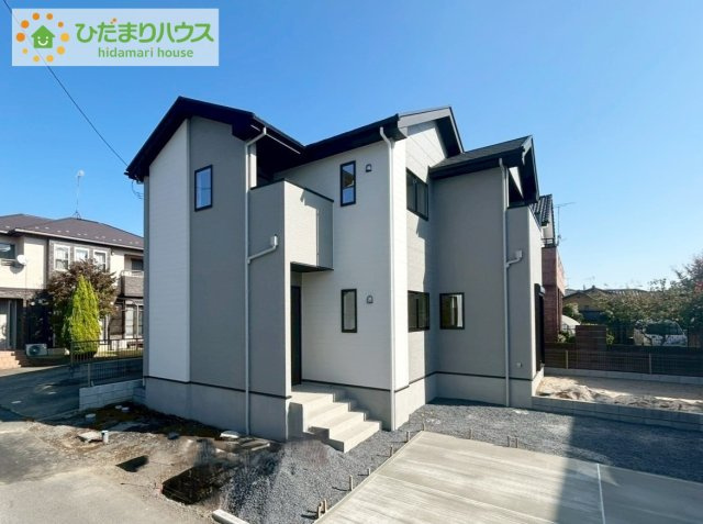 那珂市菅谷11期　新築戸建の外観|今から見たいも大歓迎！お気軽にお問い合わせください☆彡