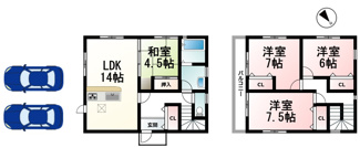 【間取り】 | 松が丘６丁目