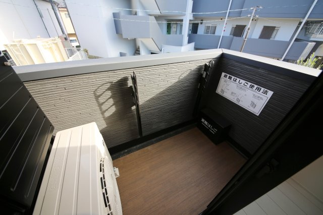 ジャックシンチワンのバルコニー