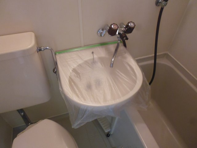 ベッセル明石の洗面所