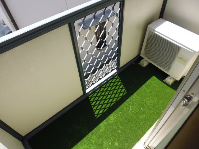 ベッセル明石のバルコニー