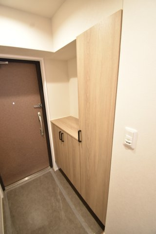 エンゼルハイム大濠公園南の玄関|ゆったりとした玄関です