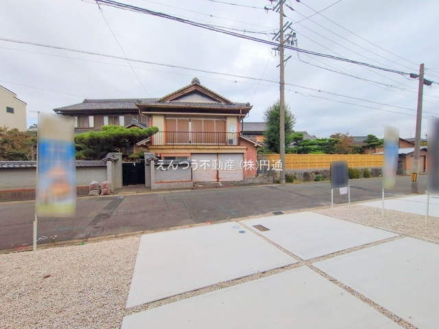桃山1期の駐車場
