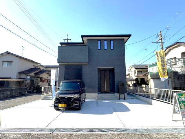 SUN COURTーサンコート－小倉南区横代北町４丁目【小倉南区　新築戸建て】の外観|女性目線のこだわりや暮らしやすさを 詰め込んだ家ーSUN COURT【小倉南区　新築戸建て】