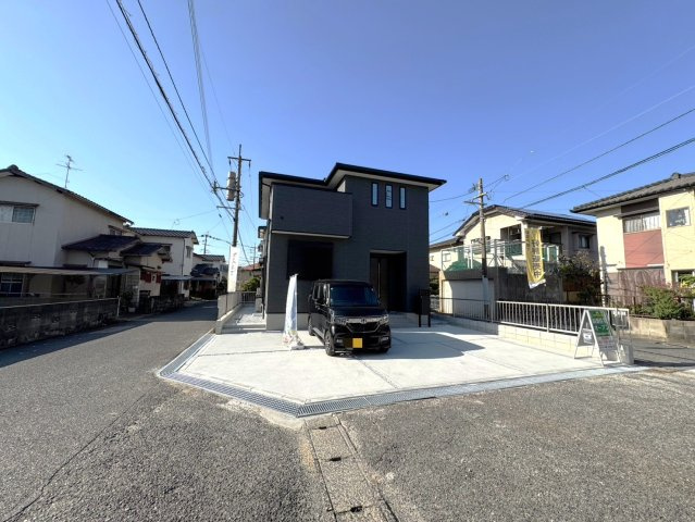 SUN COURTーサンコート－小倉南区横代北町４丁目【小倉南区　新築戸建て】の外観|角地なので日当たり良好♪【小倉南区　新築戸建て】