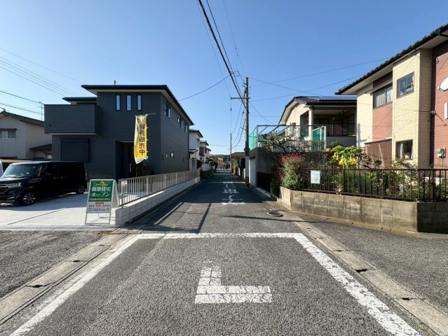 SUN COURTーサンコート－小倉南区横代北町４丁目【小倉南区　新築戸建て】の前面道路含む現地写真|横代小4分、横代中6分で通学も楽々♪【小倉南区　新築戸建て】