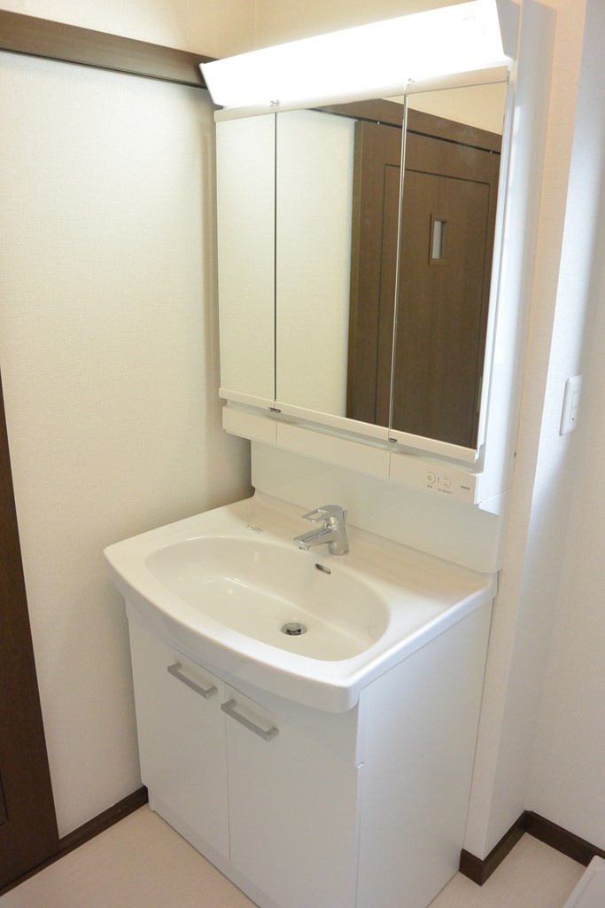 パルティータの洗面所|忙しい朝には欠かせない洗面所です