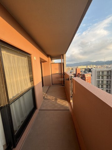 JGMヴェルデ室見のバルコニー