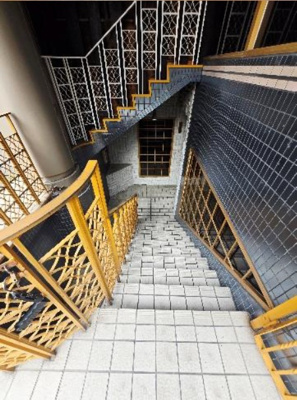 【外観】 | イーデザインビル | 専用階段