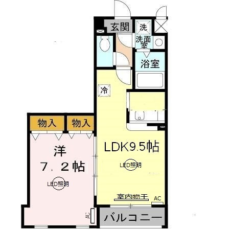 フレシールの間取り