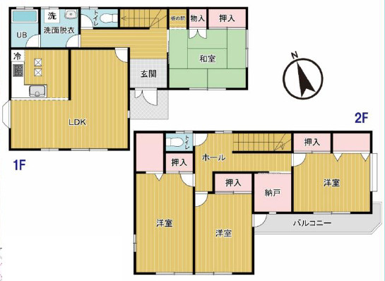 【間取り】 | 太田市台之郷　中古住宅　 | 実際にご見学頂くと、周辺の生活環境やコンセントの位置、収納の広さなどがご理解頂けます。お気軽に内覧予約をしてください！