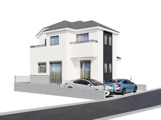 【外観】 | 中央区上溝  1号棟 | イメージパース（完成時に現況と異なる場合は現況優先となります）