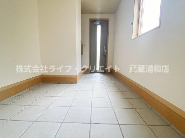 ノルデンシュタットB棟の玄関