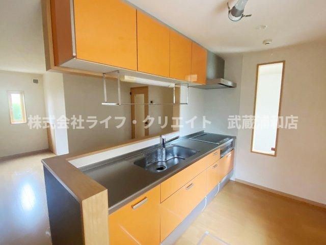 ノルデンシュタットB棟のキッチン