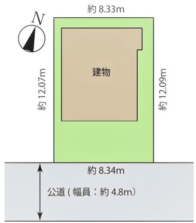 【区画図】 | 新座市西堀1丁目　中古戸建 | 新座市西堀1丁目　中古戸建