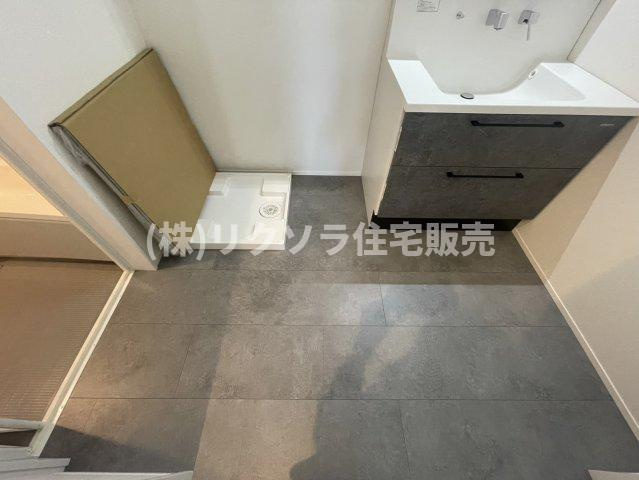 田井西町　新築一戸建ての脱衣所|■物件内覧・資金計画相談・住宅ローン相談、リフォーム相談、お問合せ受付中■
※当日・翌日のご内覧、ご相談はお電話でのお問合せがスムーズです！