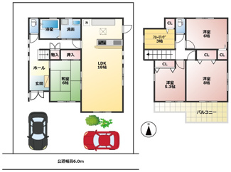 【間取り】 | 瑞穂市生津リフォーム済み中古住宅築15年！使いやすいオープンキッチン♪ | 瑞穂市生津リフォーム済み中古住宅築15年！使いやすいオープンキッチン♪サービスルームのある4SLDK！