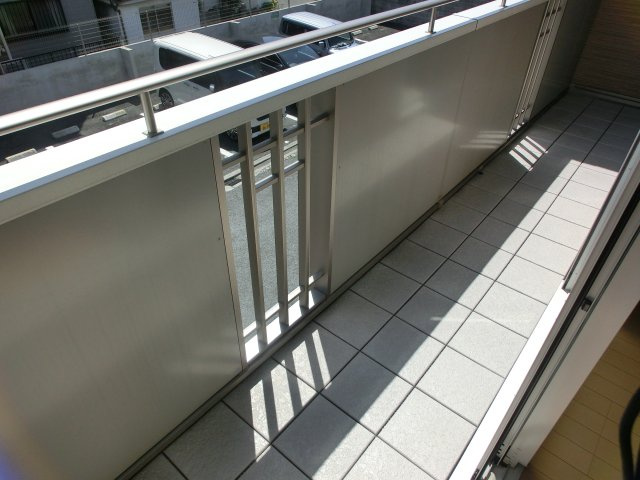 シャーメゾンフルールのバルコニー