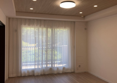 【居間・リビング】 | ドミナス多摩・南大沢 | 直線タイプはLとDKを一直線に並べた形で対面キッチンのタイプです。一般的なのでよく見かけるかもしれません。直線タイプに似た直接アイランドタイプは、キッチンとダイニングの間に壁がない分広く感じられます。