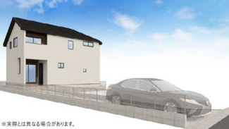 【外観パース】 | 国立市中３丁目　１号棟　仲介手数料無料！