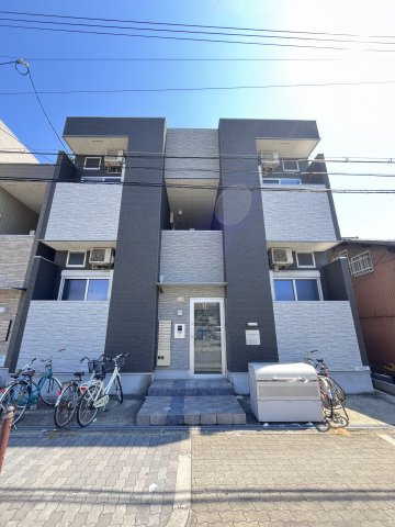 大阪市城東区東中浜２丁目のアパート
