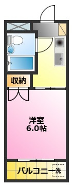 ハイタウン新丸子No.2の間取り|オートロック完備分譲賃貸マンション♪