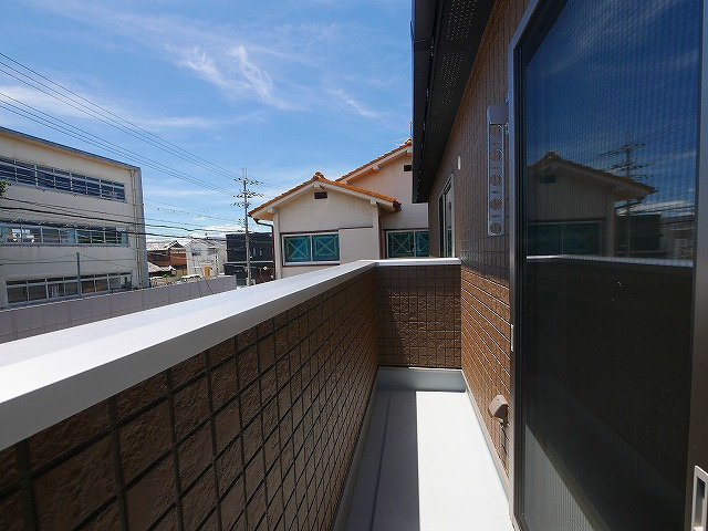 ソレイユビセレクト法蓮町Ⅱのバルコニー