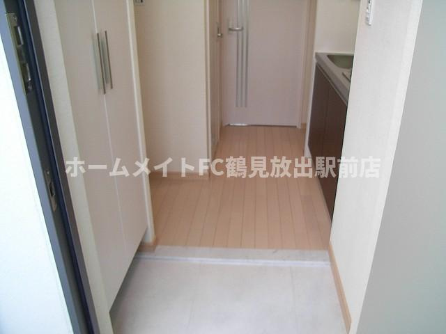 レークス大阪城EASTの玄関