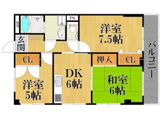 Vコートの間取り