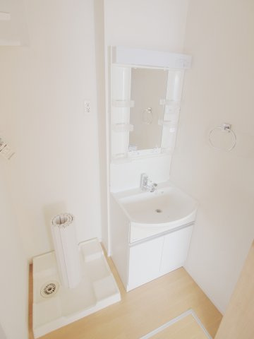 メゾン月見の洗面所