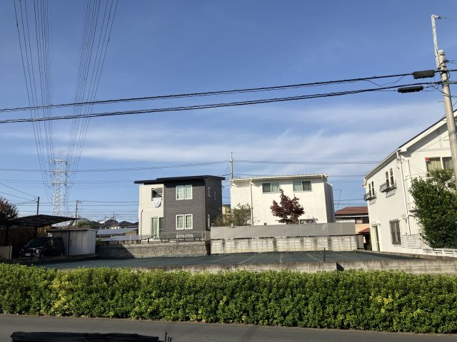 あざみ野南４丁目売地【建築条件なし】の外観|周辺に高い建物が無く陽当り通風ともに良好！