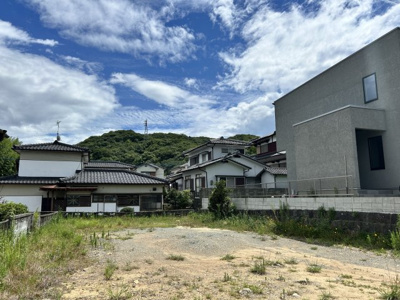 【外観】 | 歴木売地 | 高台で日当たりも良好です！現状有姿渡しとなります！