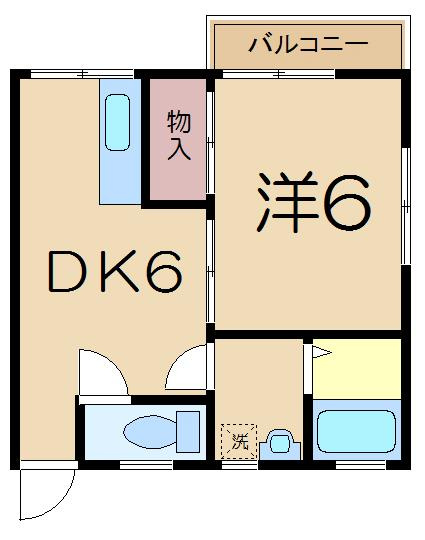 【間取り】 | 大津コーポラス
