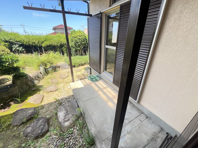 竹城台3丁目戸建てのバルコニー