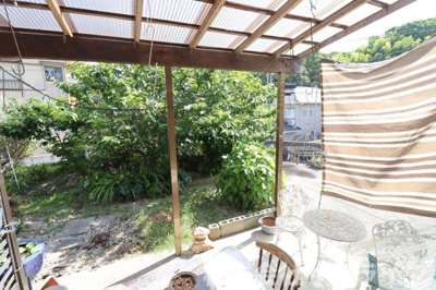 【庭】 | 立岩2世帯向け中古住宅