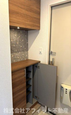 【玄関】 | アズールウィステリア　A棟 | シューズボックス付き