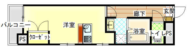 クレール段原の間取り